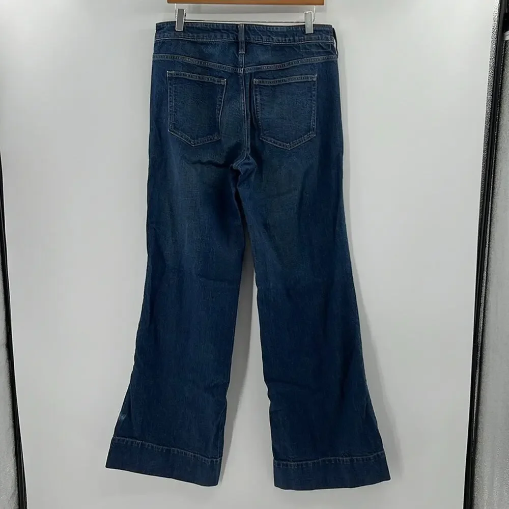 J. Crew Women's Re-96-IDG '96 Low Rise Denim Trousers - 29T - NWOT